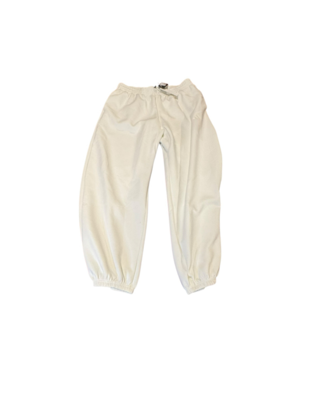 Women's Adidas All Season Jogger Pants White Size XL